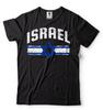 T-shirt Israele Patrimonio di Israele Bandiera Stemma Maglietta Tee Israeliana