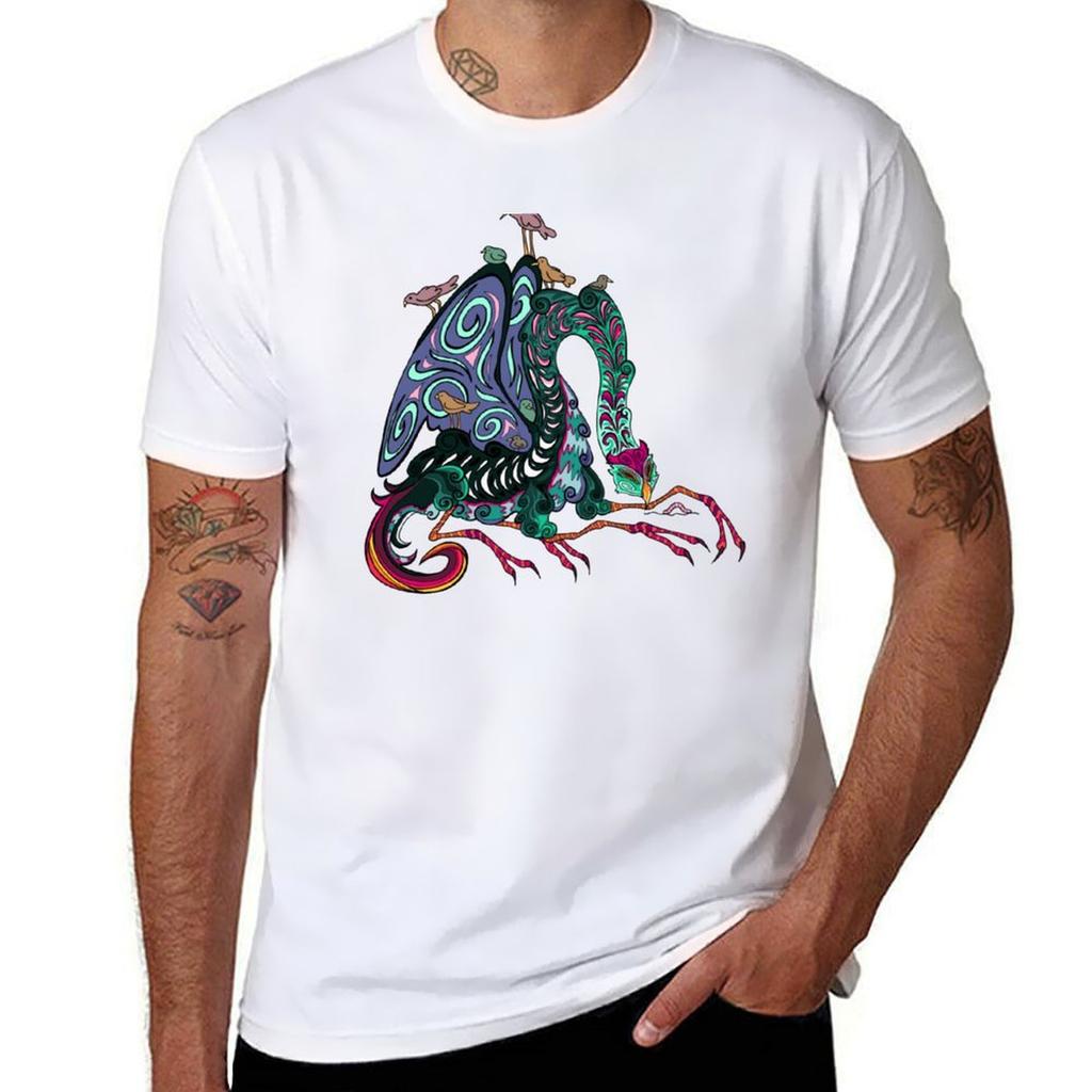 Mythical Owl Beast Original By Trenchcoat Frog Tshirt Anime T Shirts For Man Tshirt