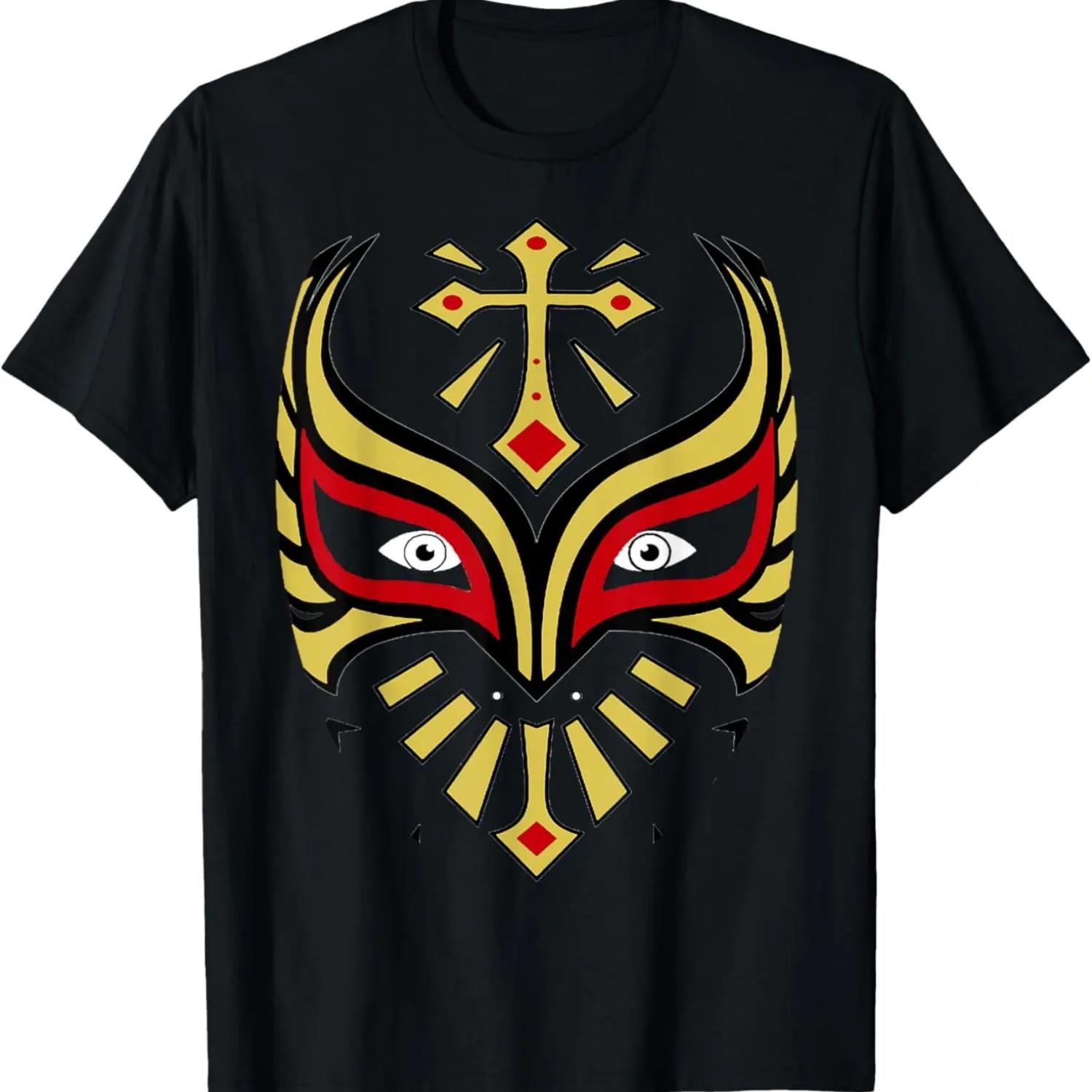 

Lucha Libre Wrestler Cmll Caristico Mistico T-Shirt S чёрный