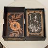 The Marigold Tarot Deck: 78 Pcs Cards Rooted In Life, Death, and Gold, 12*7cm Packed In Rigid Box (double-embossed Cardstock))