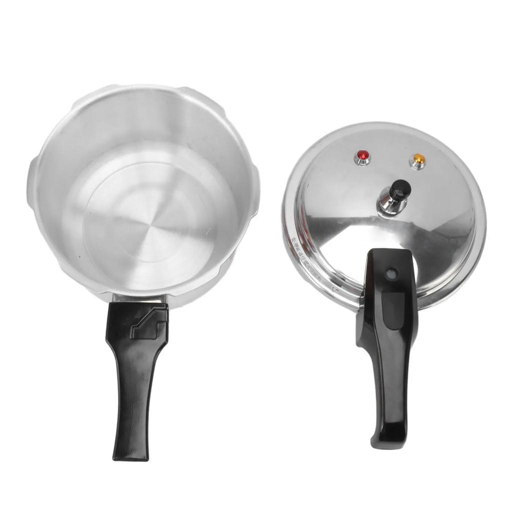 Pentola a Pressione per Fornello a Gas in Lega di Alluminio da 3L, Dimensioni Compatte 18cm, Bollitura Rapida, Pentola per Zuppe e Stufati, Utensili da Cucina