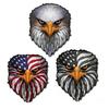 Reflecterende Adelaarsogen USA Vlag Sticker Patriotische Auto Sticker met 3D Effect Hoge Zichtbaarheid Dag & Nacht Weerbestendig Vinyl voor Auto Vrachtwagen SUV