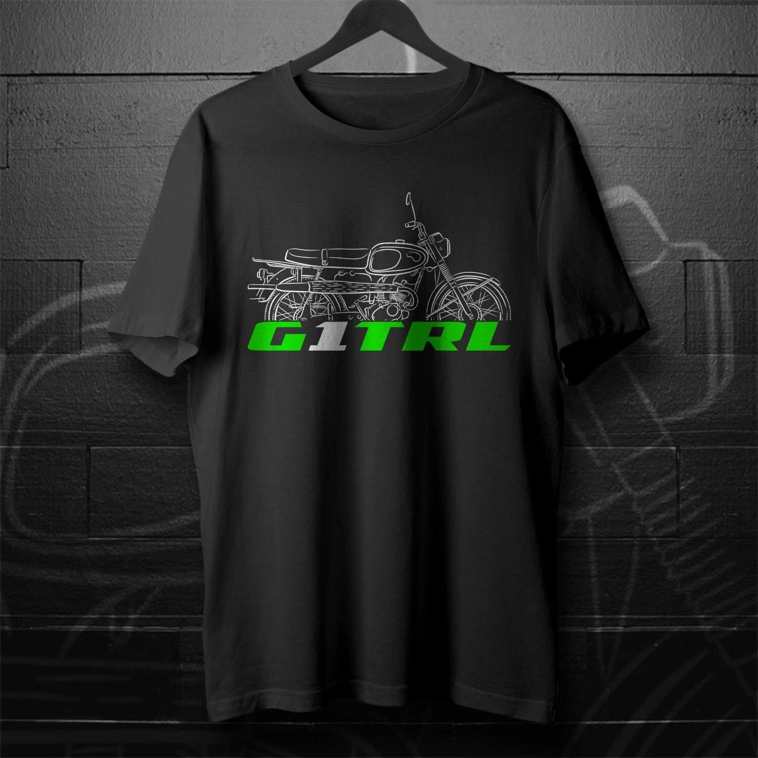 Black men s and women s T-shirt For Kawasaki G1TRL 1967-1969- Motorcycle XL