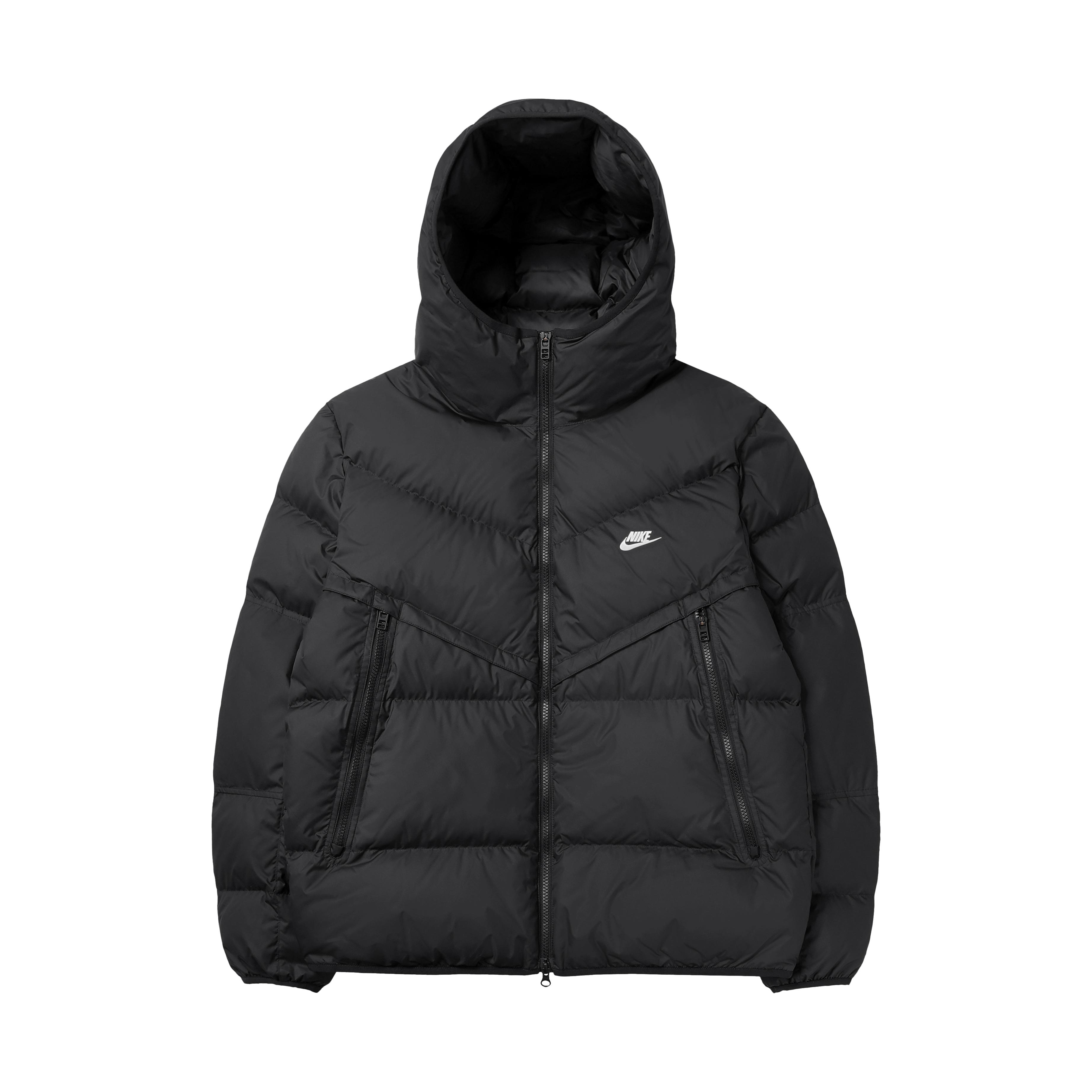 Nike Kontrasta Logotipa Drukājums Rāvējslēdzēja Kabatas