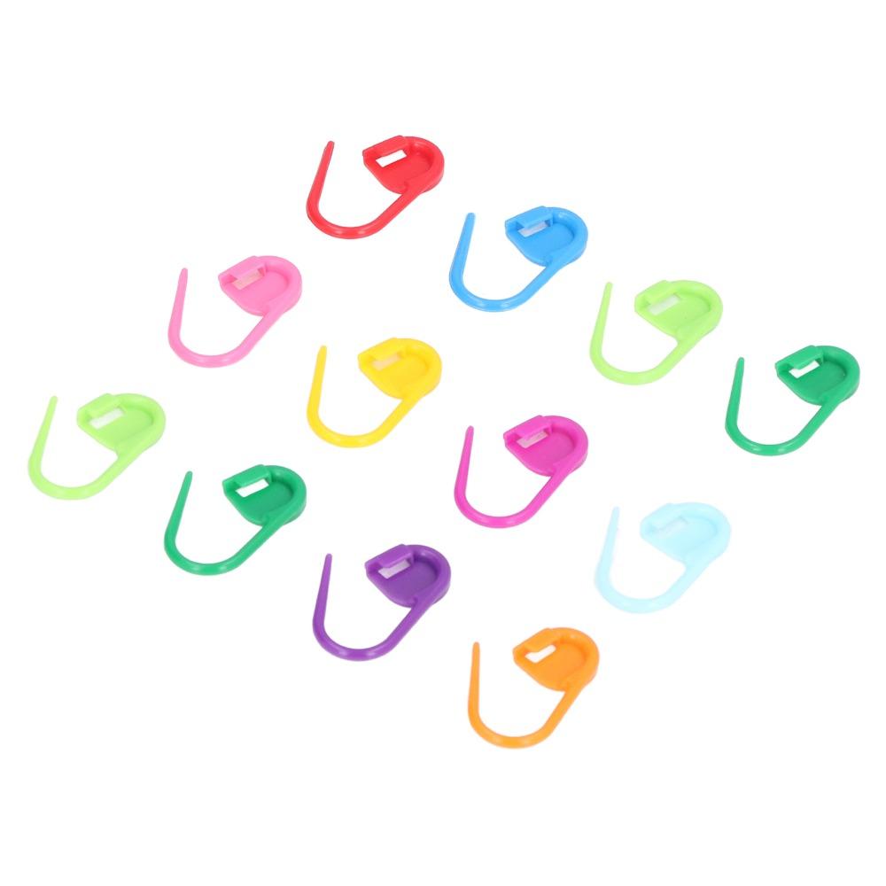 120 Pcs Plastic Crochet Markers 105*72*18mm Needle Clips Convenient Stitch Markers  Yarn Crafts
