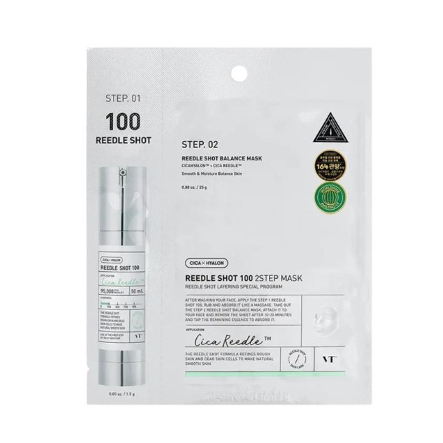 VT PDRN Reedle Shot 100 2Step Mask Sheet 5ea