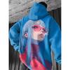 2024 Men's Hoodies Anime Character Sweatshirt 3D Sexy Girl Printed Men Women Hip Hop Tracksuit Pullover Harajuku Men Hoodie Coat