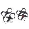 1Pair Figure 8 Straps For Deadlift Weight Lifting Shrugs Heavy Duty Grip Band
