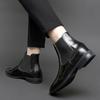 Winter Men Business Chelsea Boots Men Casual Comfortable and Fashionable Pointed Brand Boots Banquet Boots Men Sizes 38-46