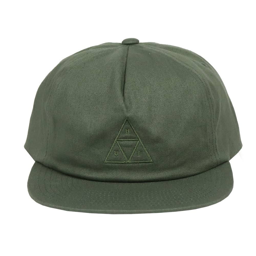 Cap Baseball Cap Hat Popular Brand Street Fashion Unisex Snapback Triple Triangle Olive Khaki [Hough] Men's Women's [Item]