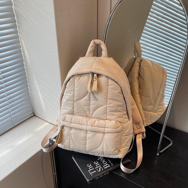 

Large-capacity student class backpack New outdoor travel commuting leisure simple sports backpack хаки