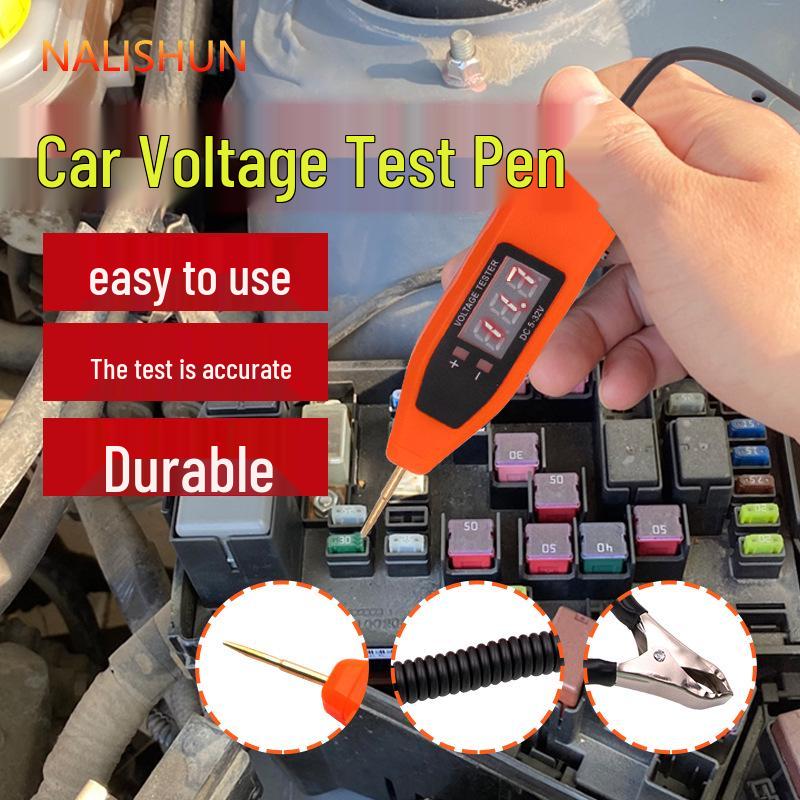 Digital Voltage Test Pen for Automotive Electrical Circuit Repair