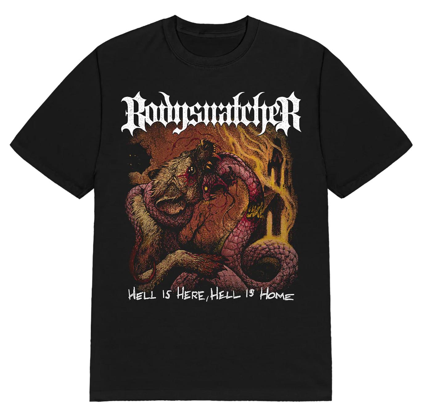 Bodysnatcher Album Art Band T-Shirt 100% Cotton Graphic Tee Men Women Summer Streetwear Top S разноцветный