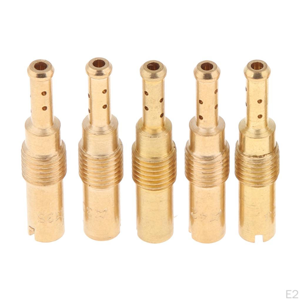 10 Pieces Motorcycle Carburetor Slow / Jet 48 Size for OKO