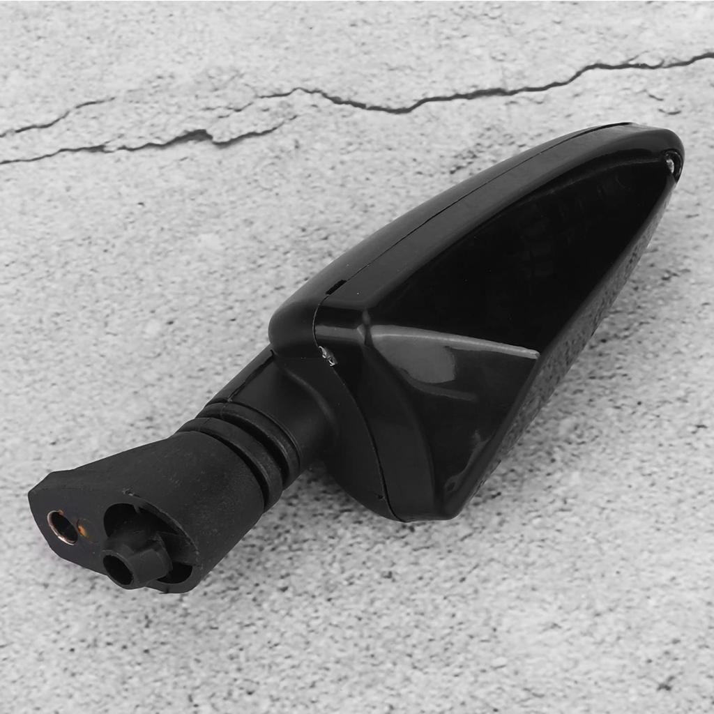 Motorcycle Turn Signal Lamp ABS Plastic Material Energy Saving Easy Installation 07-14 Compatible with Tiger Daytona (Smoke Black)