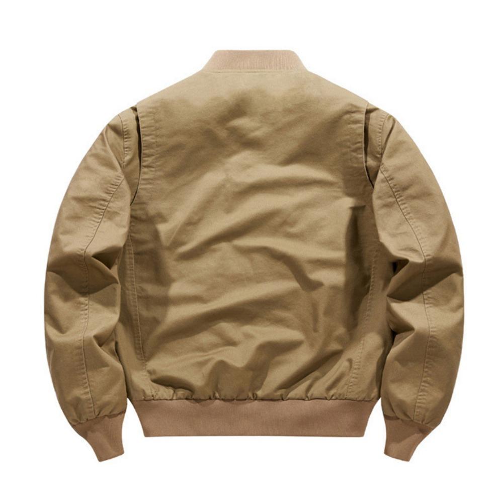 2025 Men's Autumn and Winter Bomber Flight Jackets Windproof Pilot Jacket Casual Motorcycle Baseball Coat for MEN