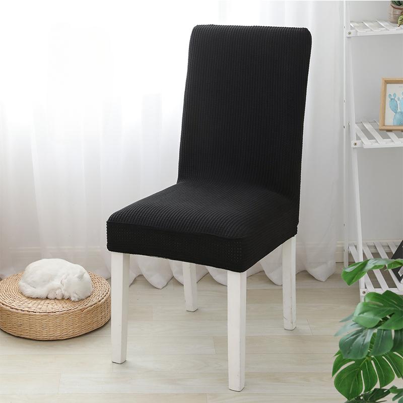 Thickened One-piece Elastic Chair Cover Corn Kernel Pineapple Grid Dining Chair Cover Stool Cover Chair Cover