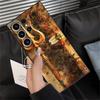 Black Soft Phone Cover Case for Samsung Galaxy S21 FE S25 Edge S23 Ultra Note 8 9 10 20 Ultra S24 Plus S20 S9 S10 Creative Art