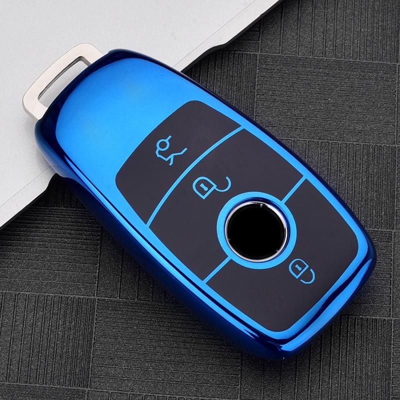 Car Remote Key Cover Case Shell for Mercedes Benz A C E S G GLS CLA Class W213 W177 W205 W222 X167 W177 AMG Accessories