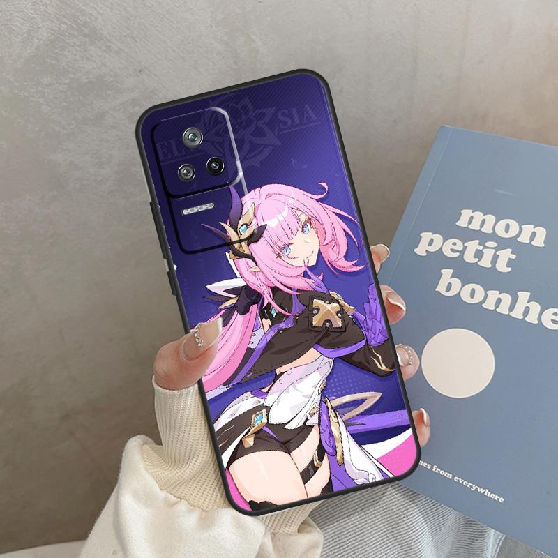Honkai Impact 3rd For Xiaomi 12T 11T Pro 11 12 13 Lite Case For POCO F5 X3 X5 Pro F4 X4 GT F3 M5 M5s C40 Cover