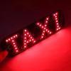 T-A-X-I LED Taxi Sign Light Creative Auto Indicator Lamp Taxi Led Light  Panel Accessories