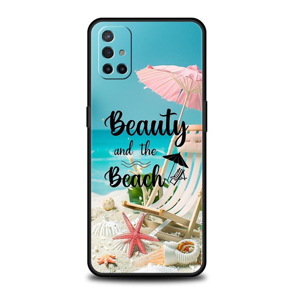 Summer Beach Phone Case For Oneplus 13R 13 12R 11 10T 10R Nord N100 N200 N10 10 9 9R 9RT CE 3 2 Z Pro 5G Soft TPU Cover Fundas