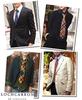 [Lochcarron] British Scottish-made tie, wool tartan check, favored by the British Royal Family (Royal Stewart)