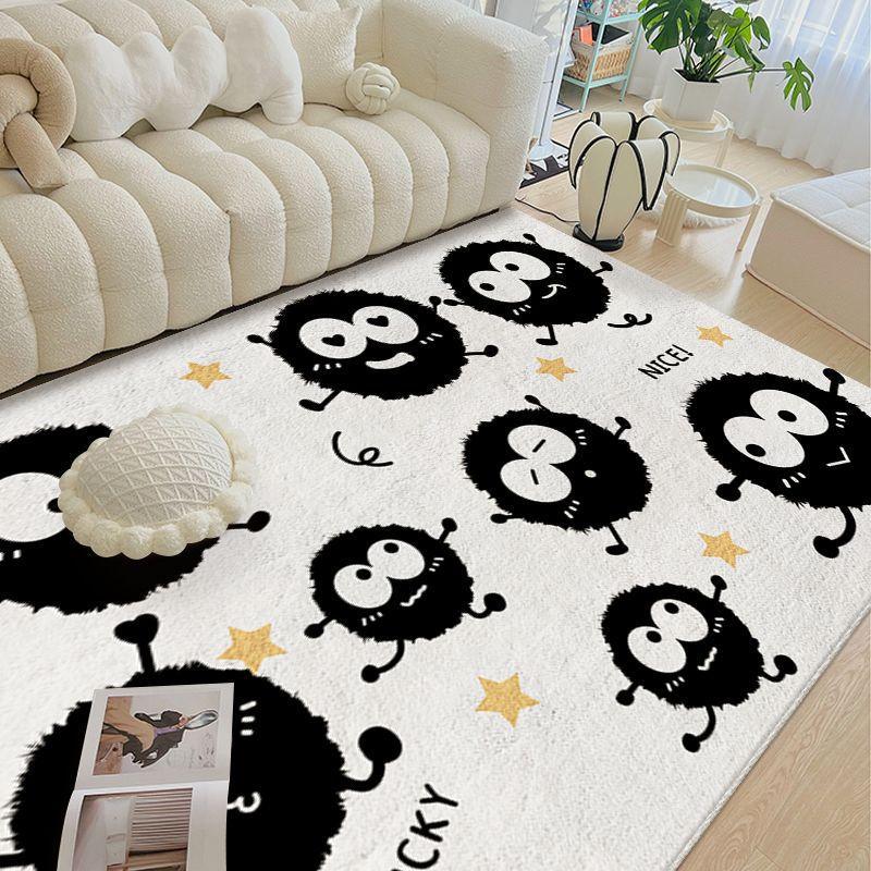 

Имитация кашемира Ковер для гостиной Спальня Прикроватное одеяло Бытовая комната Напольный коврик Утолщенный диван Чайный столик Коврик 40 * 60cm