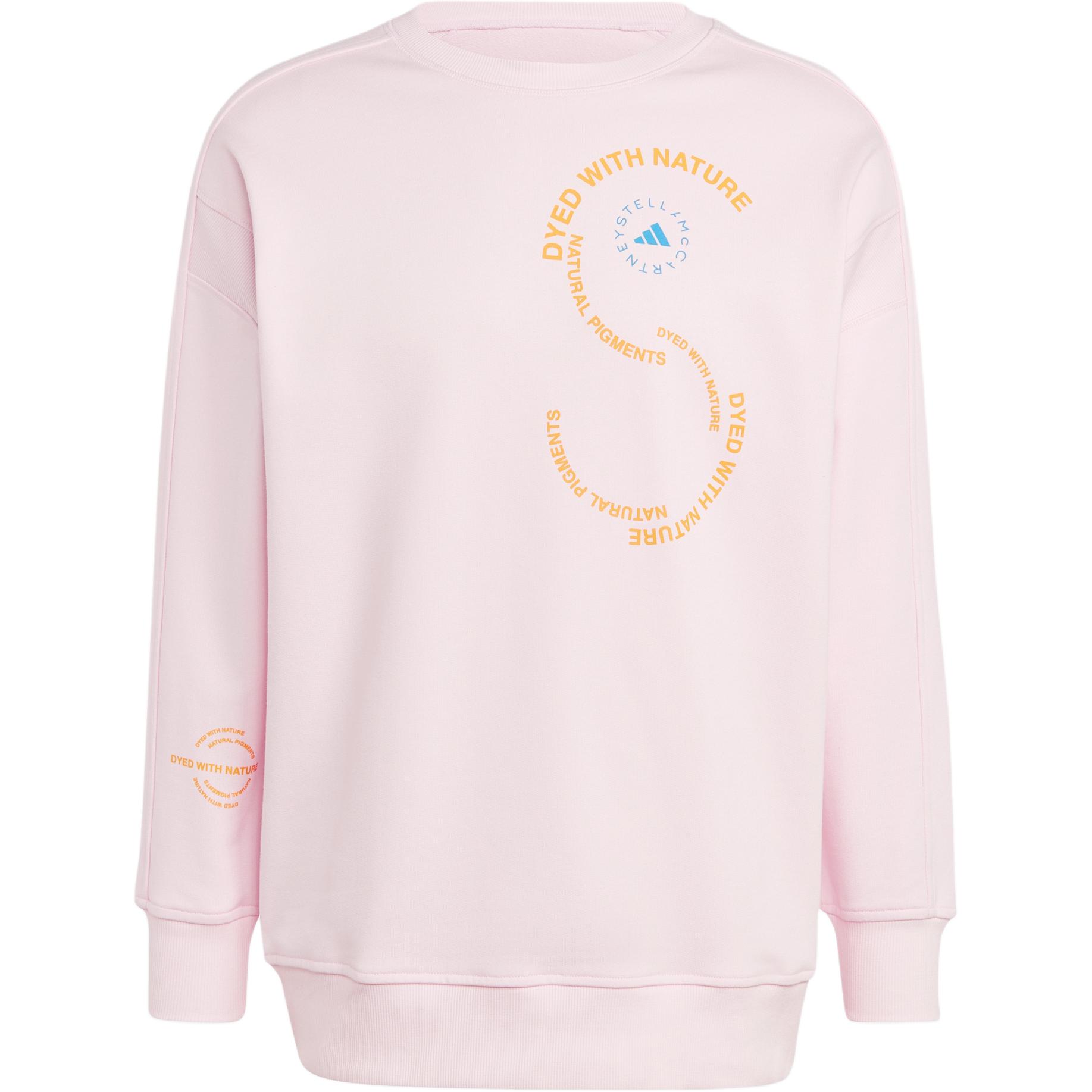 Adidas Stella McCartney Sportswear Sweatshirt Unisex Sweatshirt Pink IA7715 3XS