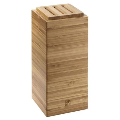 Caja de Almacenamiento - ZWILLING - 1 Pieza - 1,8 L - Bambú - Dimensiones 11,20 cm x 11,20 cm x 24,00 cm