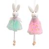 Easter Bunny Fabric Hanging Ornament for DIY Scene Arrangement and Decoration