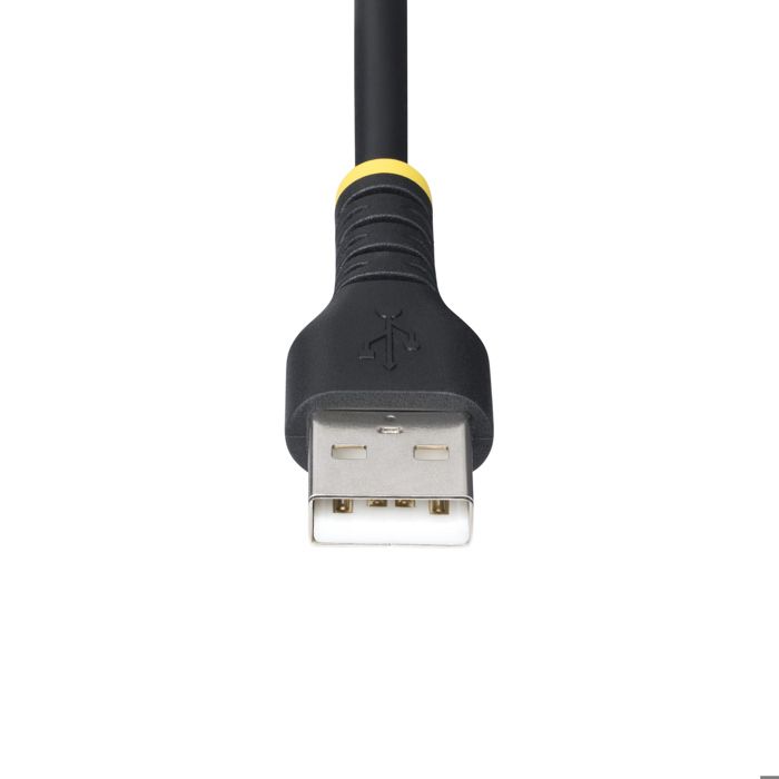 Cablu de încărcare USB 3-în-1 - STARTECH.COM - 1m - Certificat Apple MFi - Rezistent - Negru