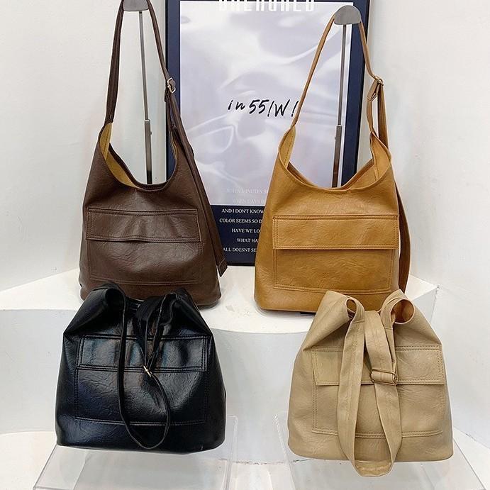 Fashionable Versatile Large Capacity Korean Style Tote Bag For Work And Casual Use