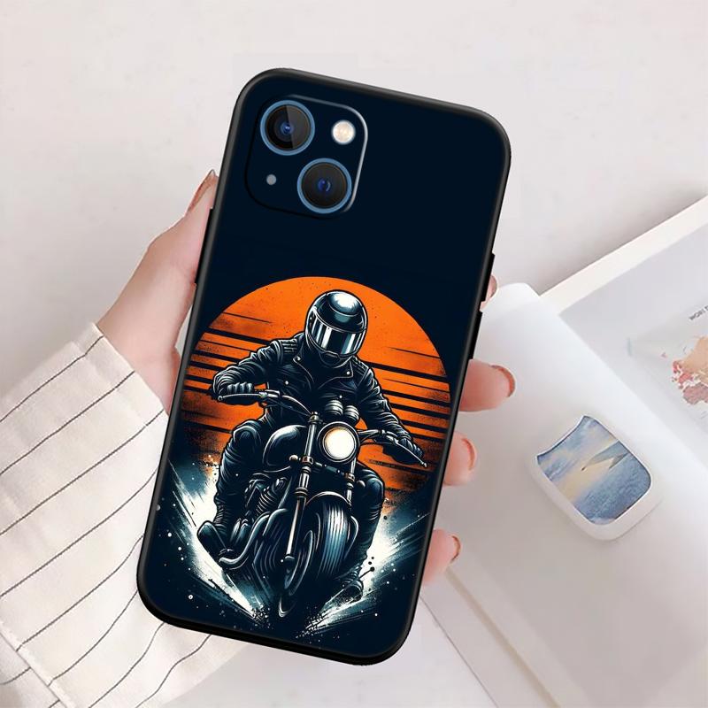 Motorcycle Racing Phone Case for OPPO A40 A60 A80 A15 A16 A16K A12 A17 A17K A54 A54S A53 A53S A55 A56 A57 A98 F23