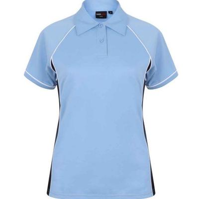 Womens/Ladies Piped Performance Polo Shirt