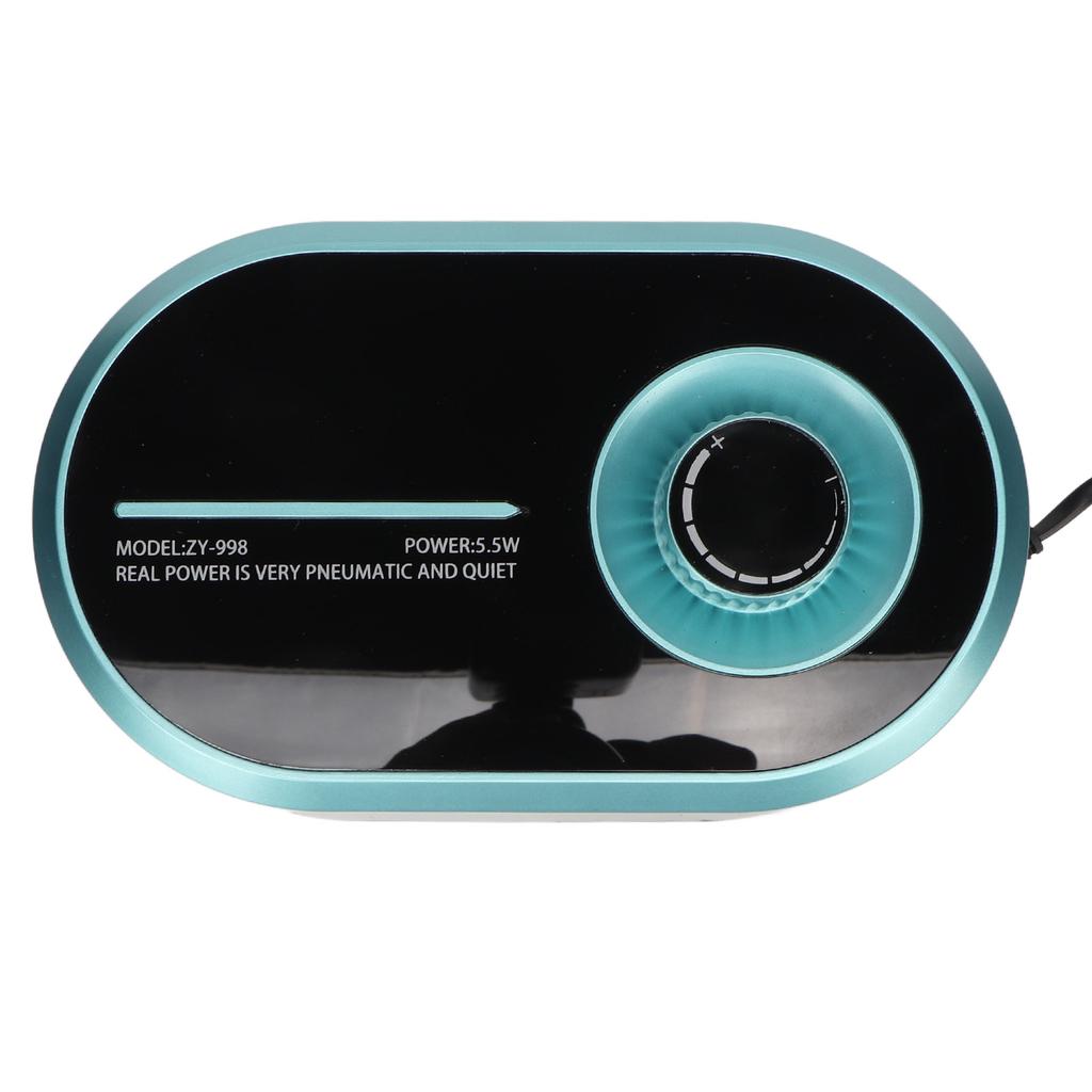 Aquarium Sauerstoffpumpe Leise Einstellbar Großes Luftvolumen Doppelter Auslass Fischbecken Luftpumpe für Fischteich