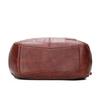 PU Dumplings Effen Kleur Dame Vrouwen Tas Retro Schoudertas Grote Capaciteit Handtas