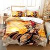 3D Print Fairy Tail Anime Printed Bed Set Duvet Cover Pillowcase Bedding Set Bed Linen Sheet Quilt Cover Full Queen King Size