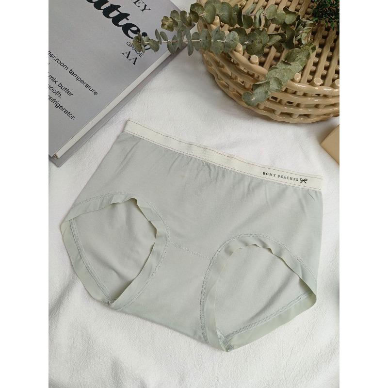 

Female Autumn and Winter New Lovely No Traces of Hip Breathable Antibacterial Crotch Waist Triangle Briefs One size