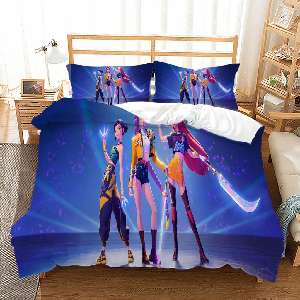 Witch Hunters 3D Digital Printing Three-Piece Set, Bedding