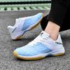 New Badminton Shoes, Male and Young Students Shock-absorbing, Breathable and Wear-resistant Competition Training Shoes, Table Tennis Sneakers