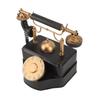 Retro Rotary Dial Phone Vintage Rotary Telephone Decor Statue Artist Figurine Cafe Bar Window Decor
