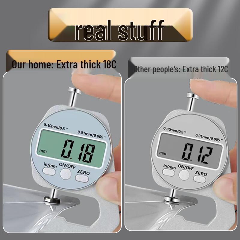 A4 Transparent Plastic Document Folder