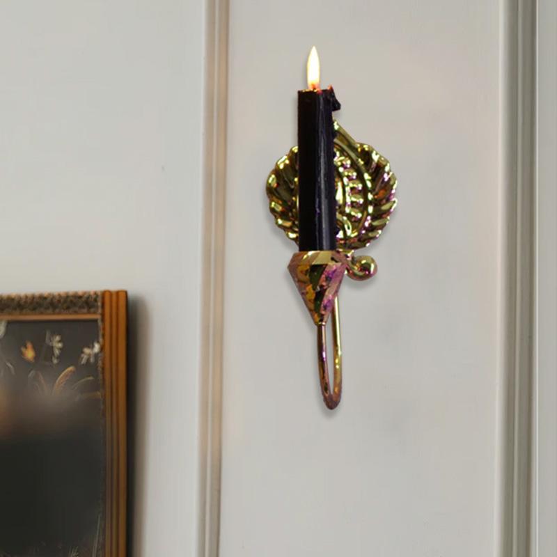 1 Peça Porta-Velas Decoração Padrão Casamento Decoração Padrão Casamento Iluminação Banquete Suporte de Vela de Parede