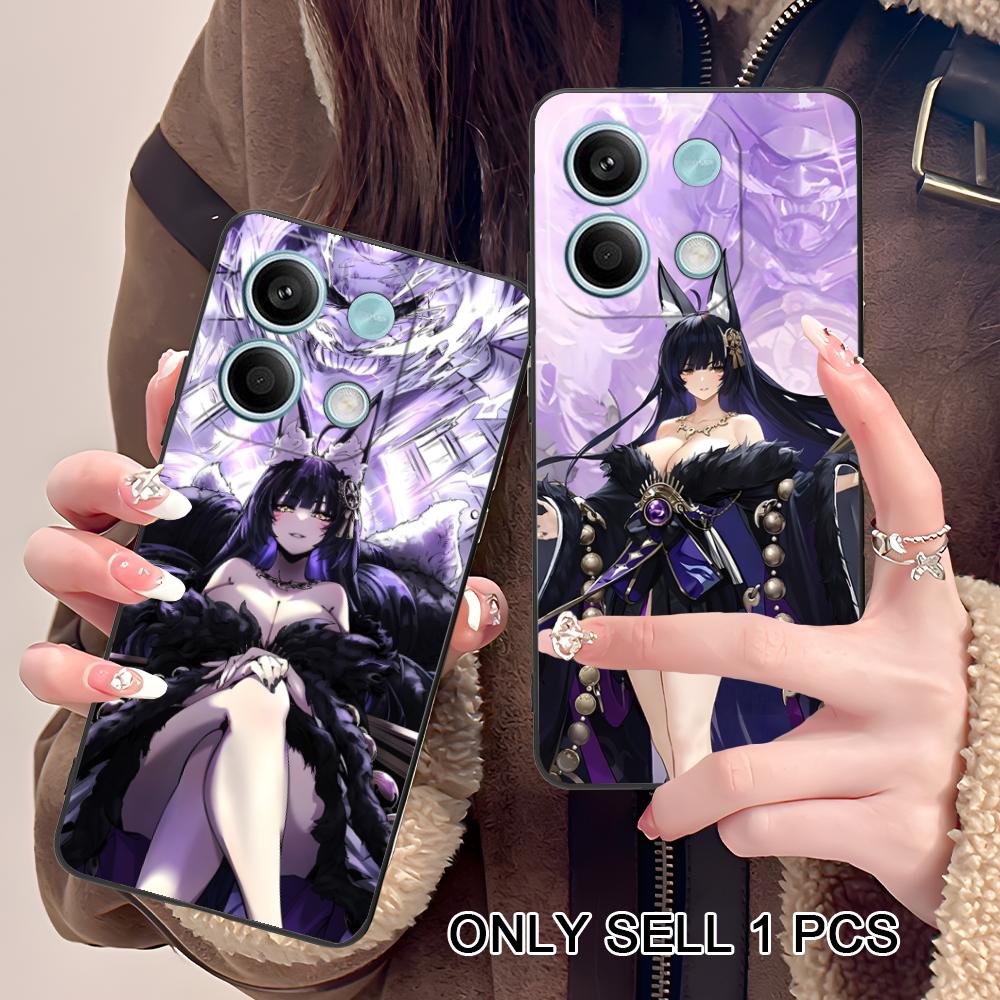 Étui pour téléphone portable Azur Lane Musashi en TPU mat pour POCO F8 F7 F6 F5 F4 F3 F2 Pro GT C75 C71 C65 C61 C40 Pro Ultra Couverture Colorée