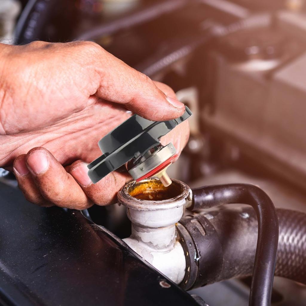 Temperature Gauge Radiator Cap - Precise Pressure Radiator Cap, Durable Cooling System Cover |