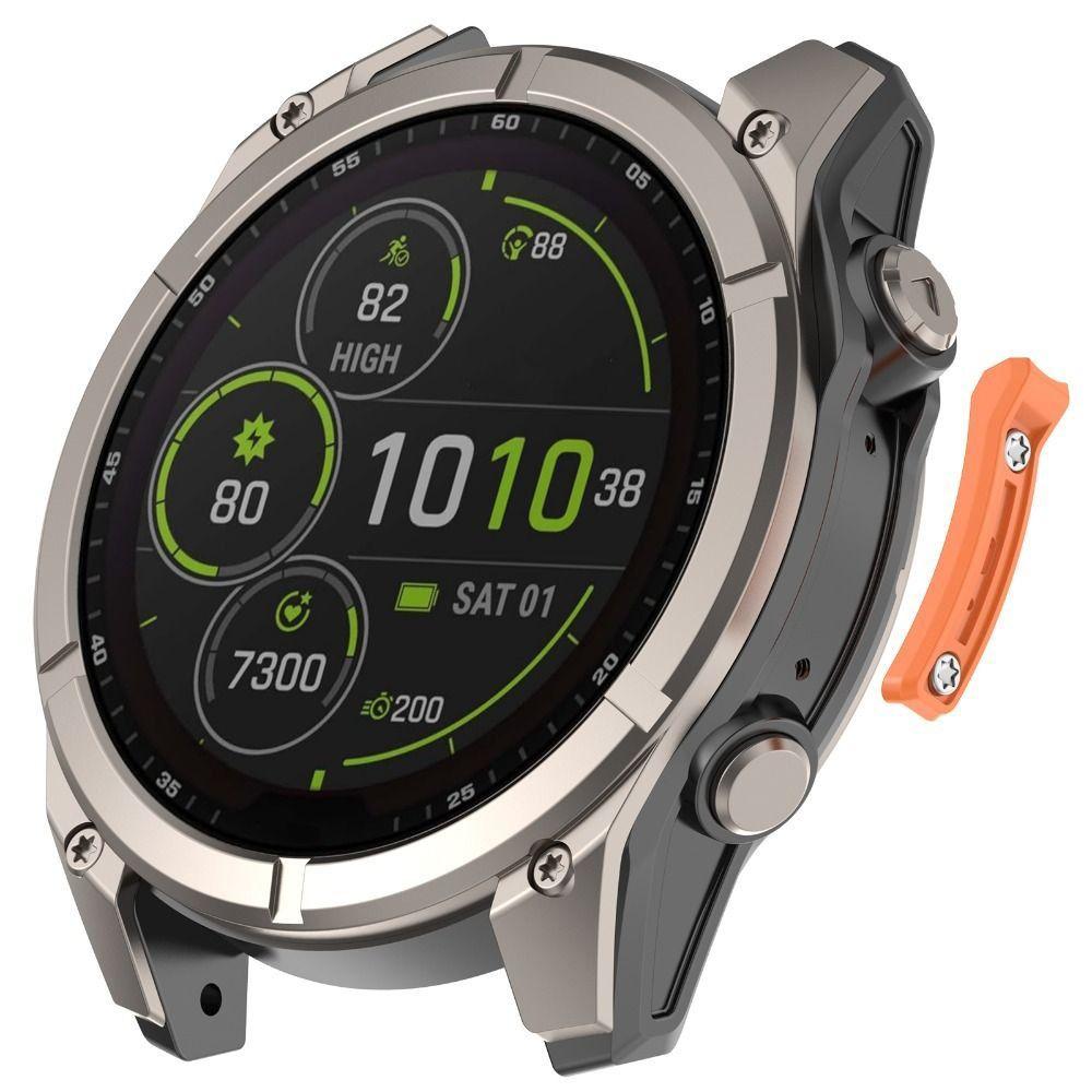 Metal Anti-collision Strip for Garmin Fenix 8/Tactix 8/Quatix 8/Fenix 8Pro Smart Watch Accessories