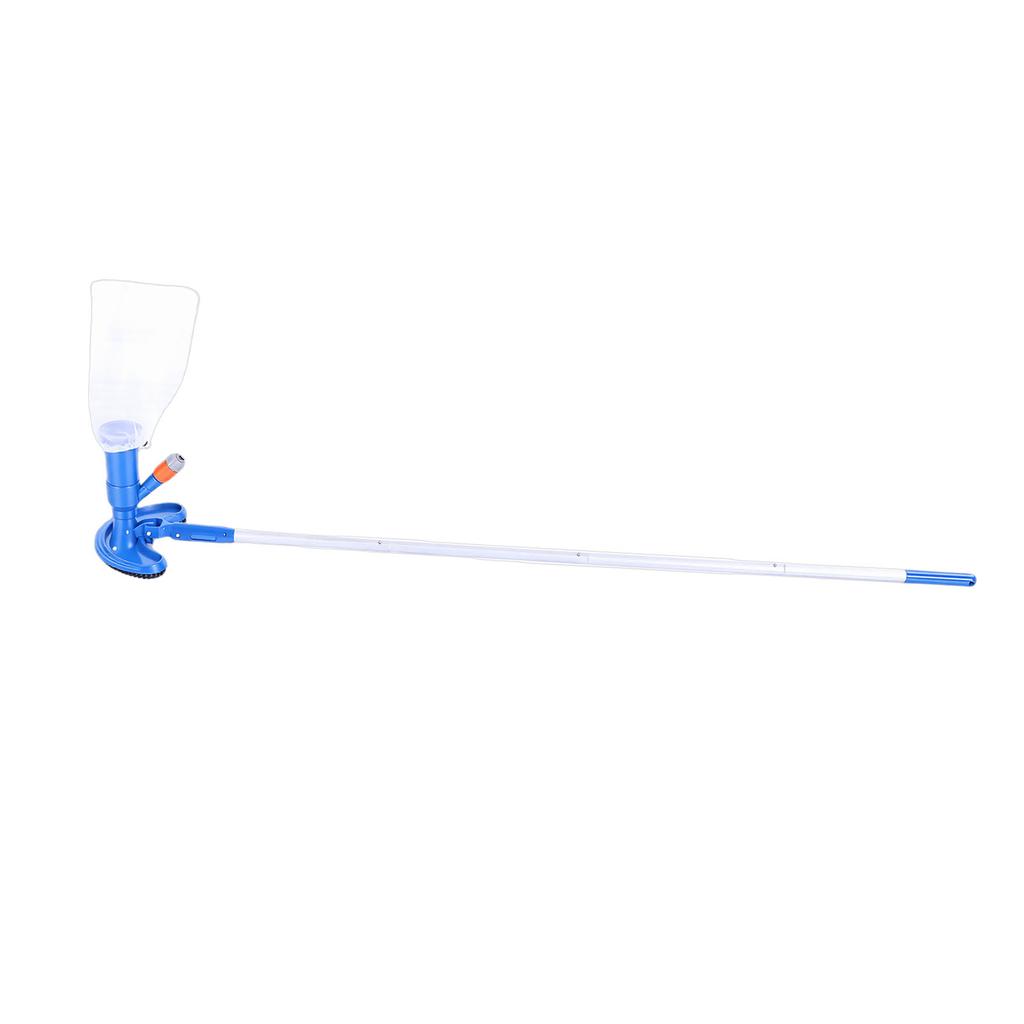 Pool Vacuum Jet Cleaner Labor Saving Portable Underwater Cleaner with 4 Section Pole for Swimming Pool Hot Tub Fountain