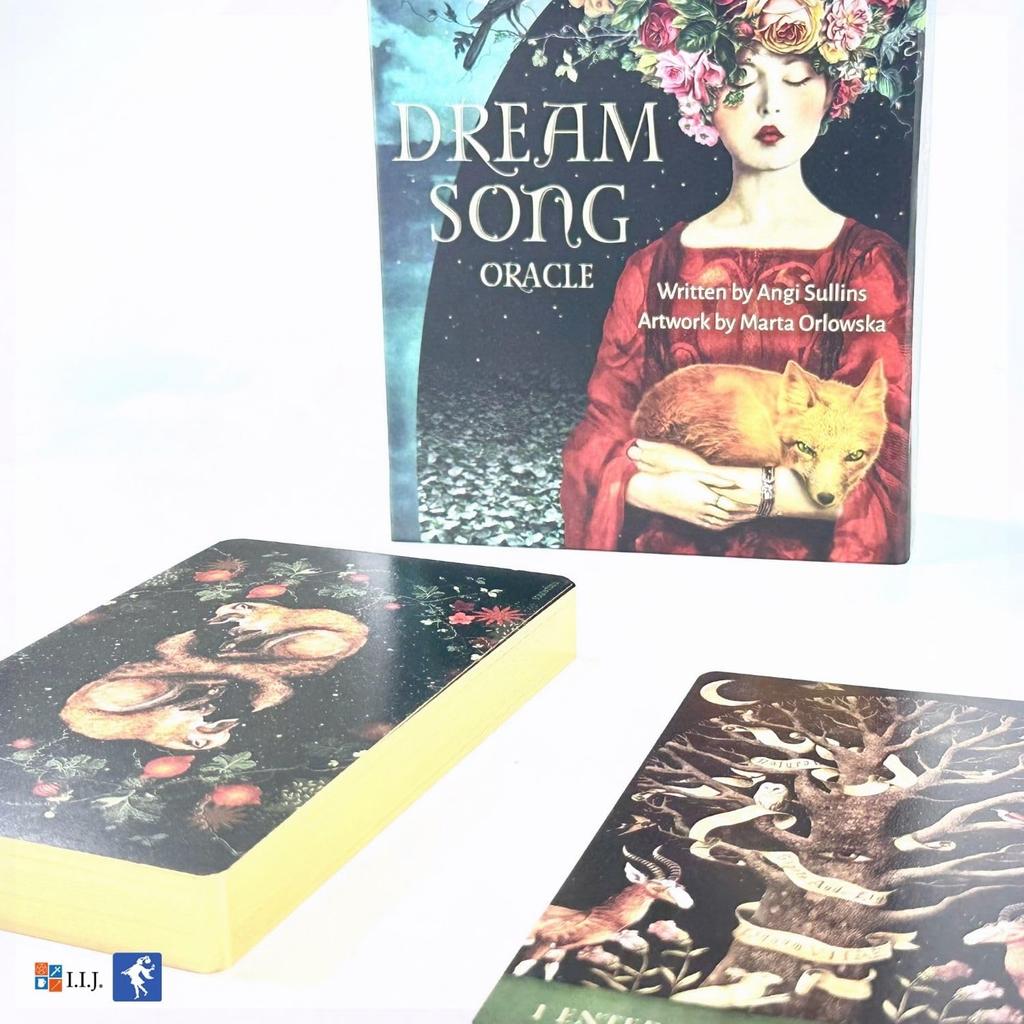 Orakelkarten Traumlied Orakel Englisch Affirmation Wahrsagerei Authentisches Produkt I.I.J