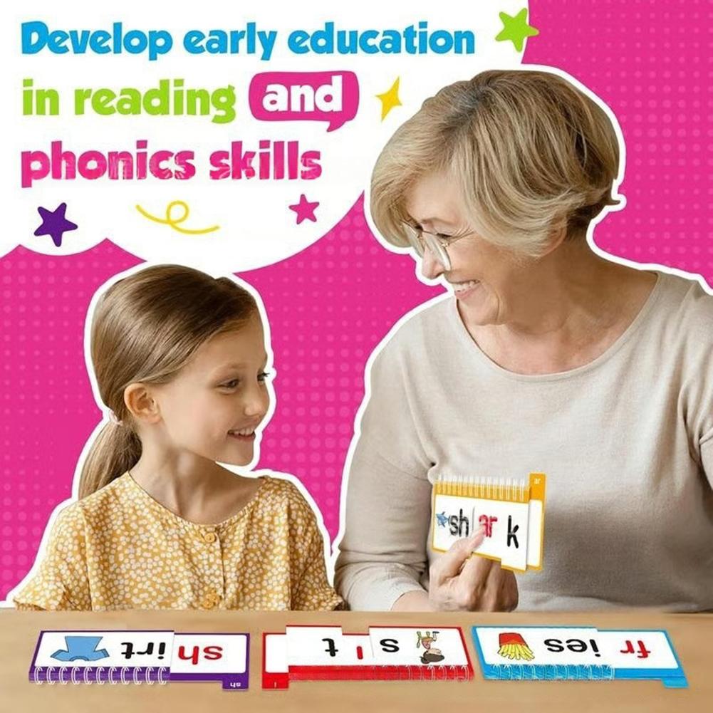 Learning Word Family Flip Books Kids Early Learning Set Bedtime Learning Companion China Mainland